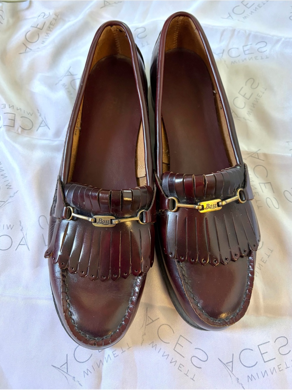 Bass Vintage Leather Loafers